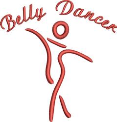 quick stitch dancer machine embroidery pattern - Belly Dancer for Dance Class Promotions