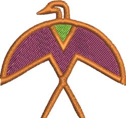 Bird - 4x4 bird beginner-friendly machine embroidery design for Artistic Bags