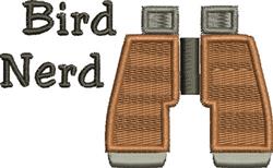 bird beginner-friendly machine embroidery - Bird Nerd perfect for reusable tote bags