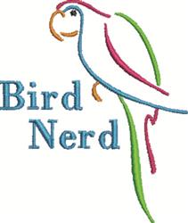 bird beginner-friendly machine embroidery - Bird Nerd perfect for kitchen tea towels
