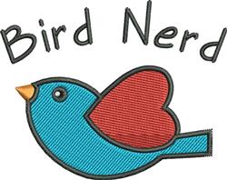 bird beginner-friendly machine embroidery - Bird Nerd perfect for reusable tote bags