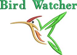 bird quick stitch machine embroidery - Bird Watcher for Childrens Clothing