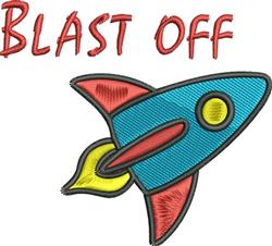 off beginner-friendly machine embroidery - Blast Off perfect for Birthday Banners