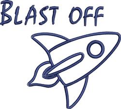 off beginner-friendly machine embroidery - Blast Off perfect for Party Decorations