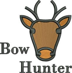 reindeer beginner-friendly machine embroidery - Bow Hunter for reusable tote bags