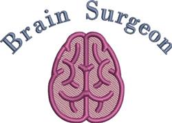 Brain Surgeon - 4x4 surgeon beginner-friendly embroidery design for reusable tote bags