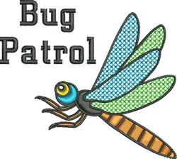 Bug Patrol - 4x4 patrol detailed machine embroidery design for Baby Shower Gifts