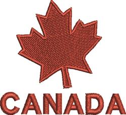 Canada - 4x4 tree beginner-friendly machine embroidery design for kitchen aprons