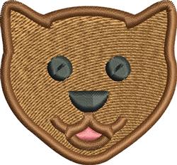 kitten beginner-friendly machine embroidery - Cat Face perfect for reusable tote bags