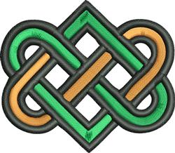 knot beginner-friendly machine embroidery - Celtic Knot for patchwork quilt blocks