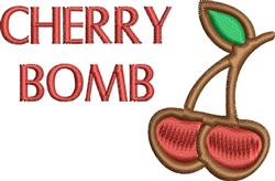 leaf beginner-friendly machine embroidery - Cherry Bomb perfect for kitchen tea towels