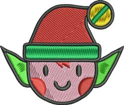 beginner-friendly christmas Santa Claus machine embroidery pattern - Christmas Elf for Holiday Decor