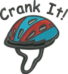 Crank It - 4x4 crank detailed machine embroidery design perfect for kitchen aprons