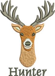 Deer Head - 4x4 reindeer beginner-friendly embroidery design for Kids Clothing