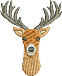 Deer Head - 4x4 reindeer beginner-friendly embroidery design for Hunting Vests