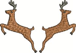 Deer Leaping