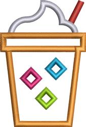 drink quick stitch machine digital embroidery - Drink perfect for reusable tote bags