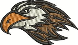 Eagle Head - 4x4 bird beginner-friendly machine embroidery design perfect for Hats