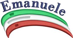 beginner-friendly emanuele machine embroidery pattern - Emanuele for cute baby onesies