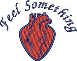 Feel Something - 4x4 heart beginner-friendly embroidery design for reusable tote bags