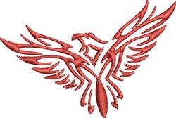 bird beginner-friendly machine digital embroidery - Fire Bird perfect for Hats