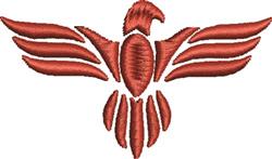 quick stitch bird machine embroidery pattern - Firebird perfect for Team Apparel