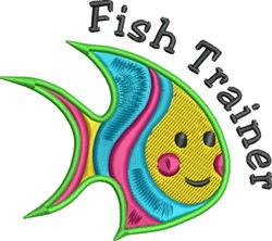Fish Trainer - 4x4 trainer beginner-friendly embroidery design for kitchen aprons