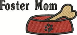 puppy dog beginner-friendly machine embroidery - Foster Mom for reusable tote bags