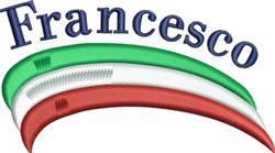 beginner-friendly francesco machine embroidery pattern - Francesco for decorative pillow covers