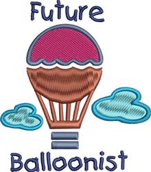 beginner-friendly balloonist machine embroidery pattern - Future Balloonist for Holiday Banners