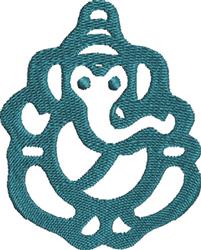ganesh beginner-friendly machine embroidery - Ganesh for decorative pillow covers