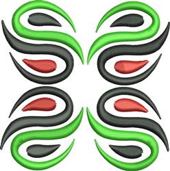 Geometric - 4x4 geometric beginner-friendly embroidery design for decorative pillow covers