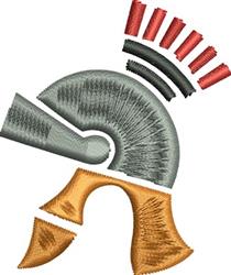 quick stitch helmet machine embroidery pattern - Gladiator Helmet perfect for Banners