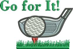 it! beginner-friendly machine embroidery - Go For It! perfect for Golf Apparel