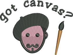 beginner-friendly canvas? machine embroidery pattern - Gor Canvas? for decorative pillow covers