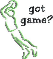 Got Game - 4x4 game beginner-friendly machine embroidery design for Baseball Caps