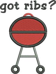 Got Ribs - 4x4 rib beginner-friendly machine embroidery design for kitchen aprons