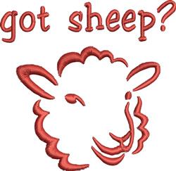 sheep? beginner-friendly machine embroidery - Got Sheep? perfect for reusable tote bags