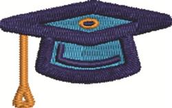 cap beginner-friendly machine embroidery - Graduation Cap perfect for kitchen aprons