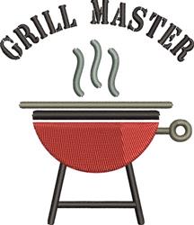 Grill Master - 4x4 master beginner-friendly embroidery design for kitchen aprons