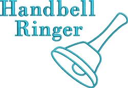 ringer beginner-friendly machine embroidery - Handbell Ringer for reusable tote bags
