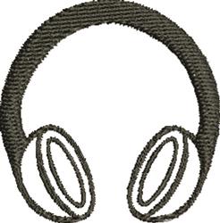 headphone quick stitch machine embroidery - Headphone perfect for reusable tote bags