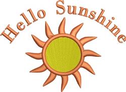 sunflower beginner-friendly machine embroidery - Hello Sunshine for insulated lunch bags