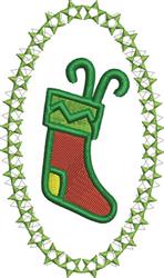 star beginner-friendly machine embroidery - Holiday Stocking for decorative pillow covers