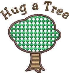 tree beginner-friendly machine embroidery - Hug A Tree perfect for reusable tote bags