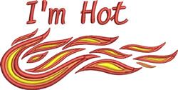 hot detailed machine digital embroidery - Im Hot perfect for kitchen aprons