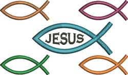 Jesus - 5x7 jesu beginner-friendly machine embroidery design for reusable tote bags