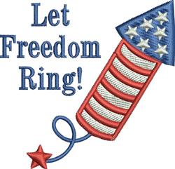 beginner-friendly firework machine embroidery pattern - July 4th Firework for Holiday Cards