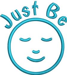 quick stitch just machine embroidery pattern - Just Be for decorative pillow covers