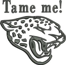 beginner-friendly outline machine embroidery pattern - Leopard Outline for decorative pillow covers